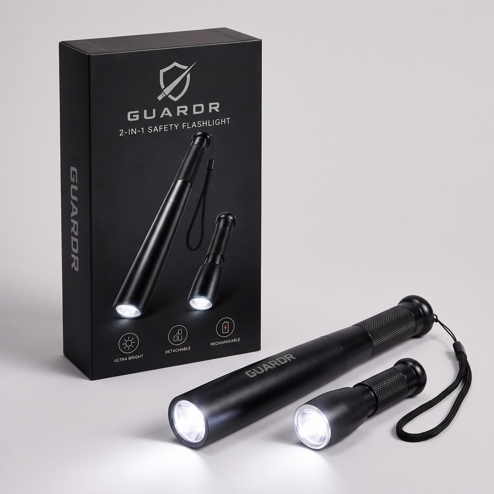 Guardr black gift box unboxing