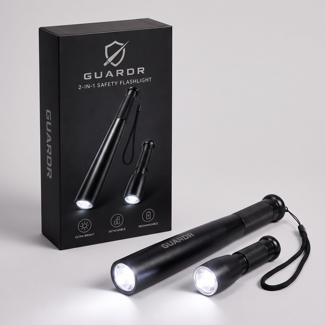 Guardr black gift box unboxing