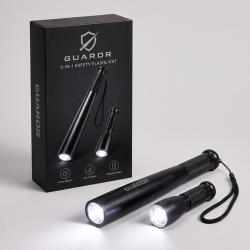 Guardr™ 2-in-1 Safety Bat Flashlight