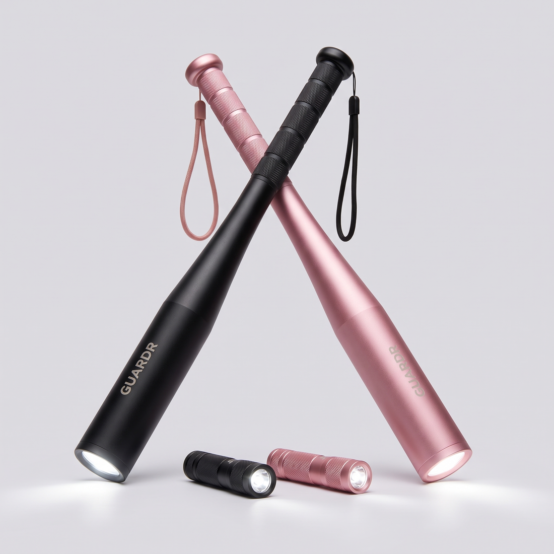 Guardr his and hers set black and pink